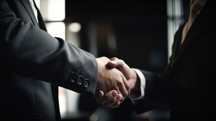 Business deal partnership concept