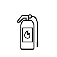 fire extinguisher - vector icon
