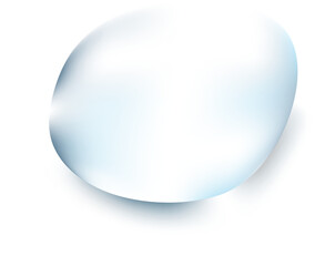 Realistic water drops on transparent background. droplets of rain or dew, water vapor or steam condensation on wet surface. 3d clear aqua drops and liquid bubbles with light reflections. on transparen