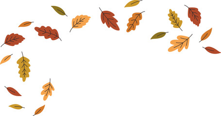 Autumn Leaves Swirls