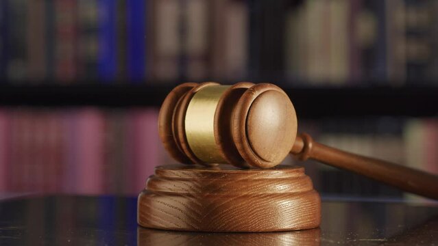 Law concept, judge gavel