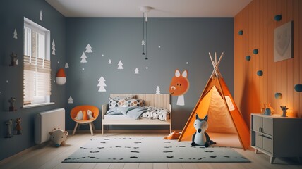 Beautyful room interior