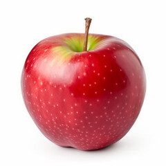 red apple isolated