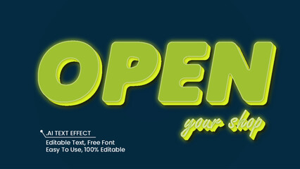 3d text effect, black friday text effect, vector text effect