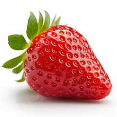 strawberry isolated on white background