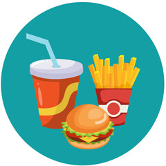 Food Icon Sticker