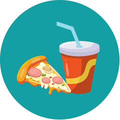Food Icon Sticker