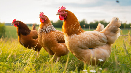 Fototapeta premium hens