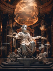 God on the Ornate Throne