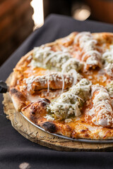 Pizza de chilaquiles  
