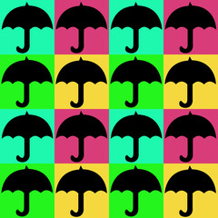 Abstract umbrella design