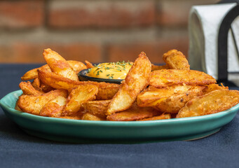 Papas gajo con queso 2