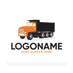 Dump Truck Logo Design