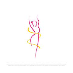 Slim Girl Logo Design