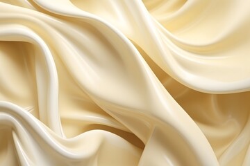Obraz premium Close up of a cream background with copy space. Generative AI technology.