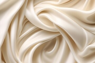 Obraz premium Close up of a cream background with copy space. Generative AI technology.