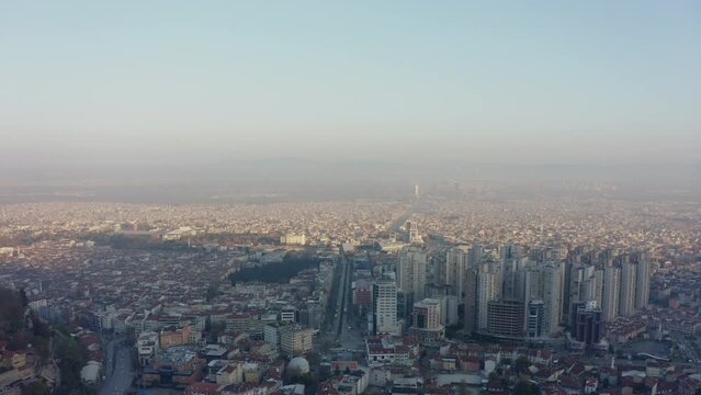 Bursa City Landscape / Bursa Aerial
