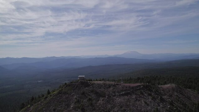 Firewatch Tower on a Mountain
