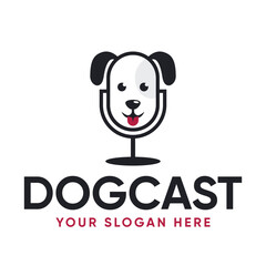 Dog Podcast Logo Design