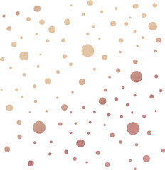 Shiny golden rose glitter