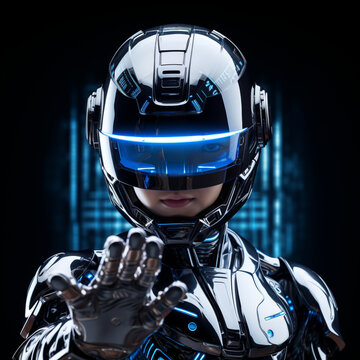 humanoid robocop cute