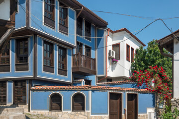 Fototapeta premium The old town of city of Plovdiv, Bulgaria