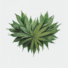 Fototapeta premium Cannabis Love Generator, Generative AI