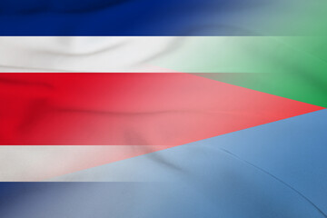 Costa Rica and Eritrea official flag international negotiation ERI CRI
