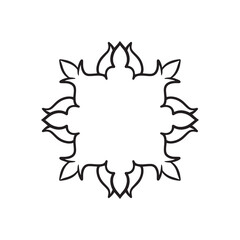 Hand Drawn Vector Flourishes, Brackets, Frames. Design elements. mandalas, ornament, wedding invitation and cards, logo design and posters template. Elegant minimal style floral vector isolated set