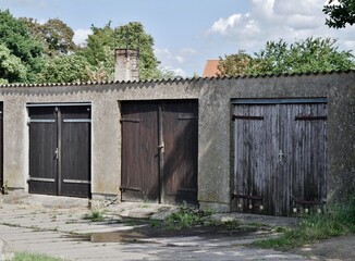 Alte DDR-Garagen