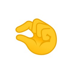 All type of hand emojis, gestures, stickers, emoticons flat illustration symbols set, collection. Hands, handshakes, muscle, finger, direction, like, unlike, fingers collection, illustration vector 