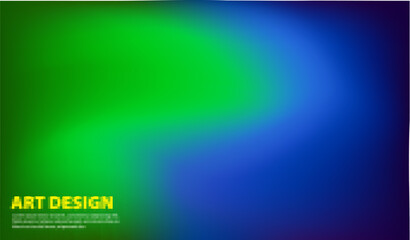 set gradient abstract background with liquid and vibrant color