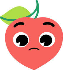 Obraz premium Guilty Peach Face