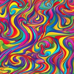 Obraz premium colorful swirl abstract background