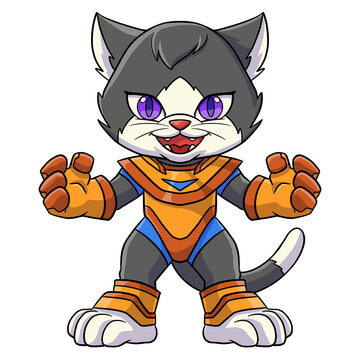 Cat character in ancient egypt cotume