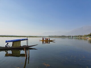 Fototapeta premium boats in dal
