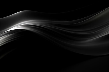 Black premium abstract background with luxury dark lines and darkness geometric shapes.
