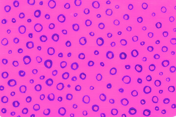 Hand painted textured background. Full color design. Brushstrokes, dots, lines, waves. pattern.	