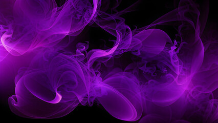 Abstract Background of Purple Smoke