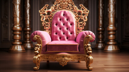 armchair HD 8K wallpaper Stock Photographic Image
