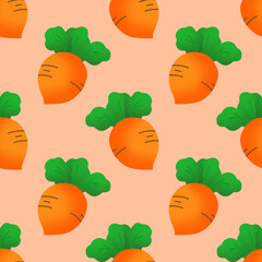 background about carrot and orange