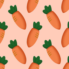 background about carrot and orange