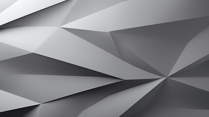 Plastic folding geometric gray background