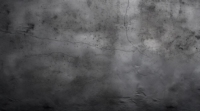 Concrete background with dark gray stone texture