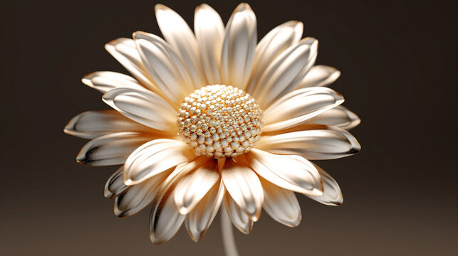 daisy flower HD 8K wallpaper Stock Photographic Image
