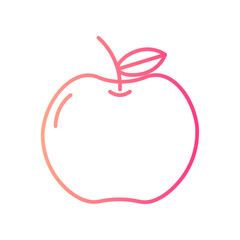 apple gradient icon