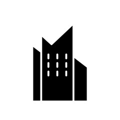 architecture glyph icon
