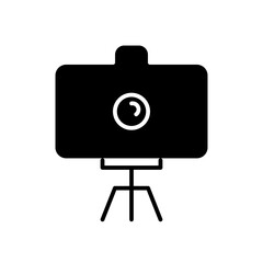 camera glyph icon
