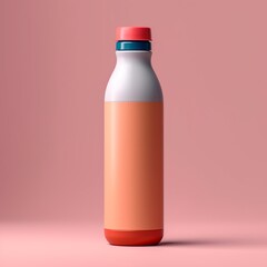 Clay ceramic bottles for decoration, AI Generated