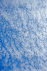 Blue sky with white clouds